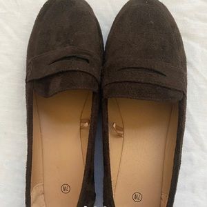 Dark brown loafers